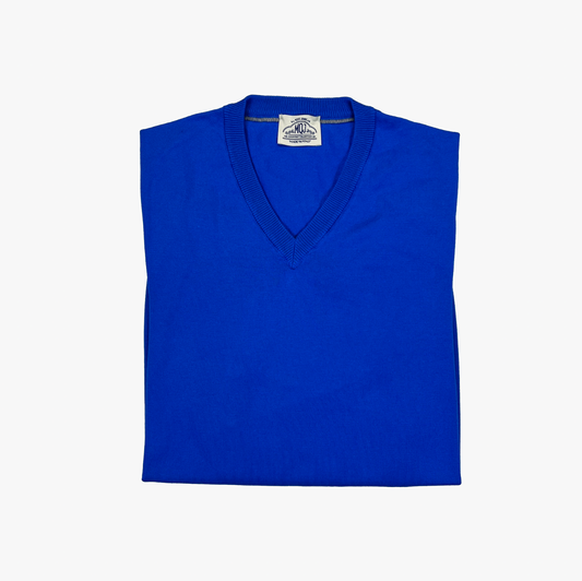 Pullover c/ decote "V" - Azul Royal