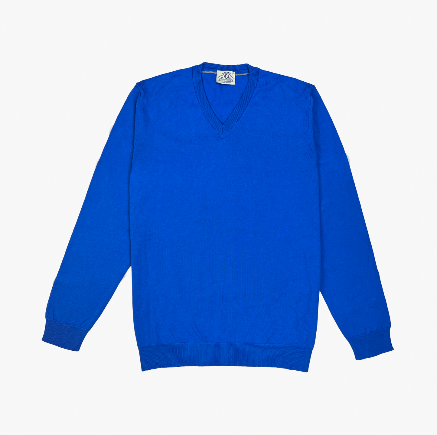 Pullover c/ decote "V" - Azul Royal