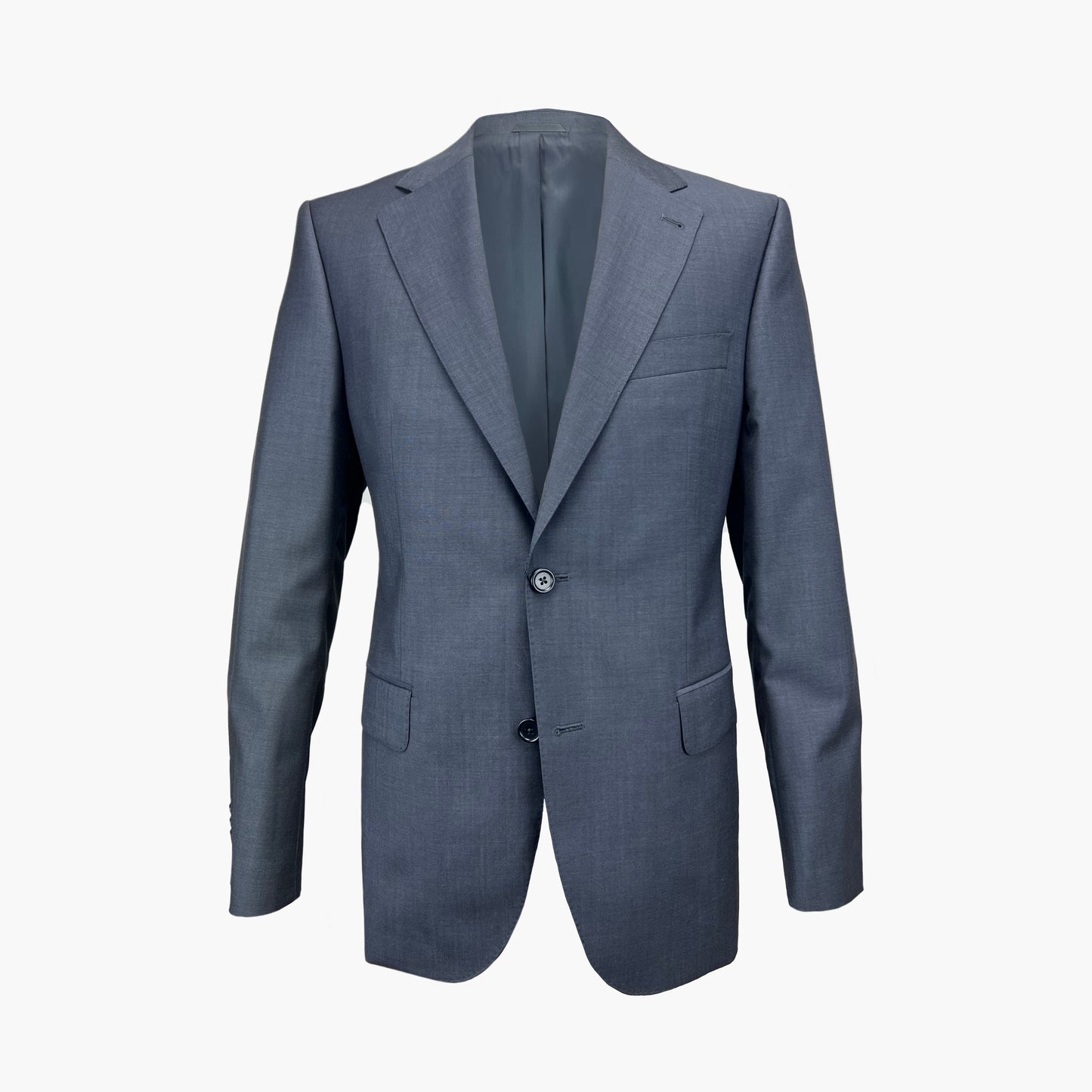 100% Wool Suit - Dark Gray