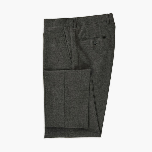 Classic Wool Pants - Dark Kaki