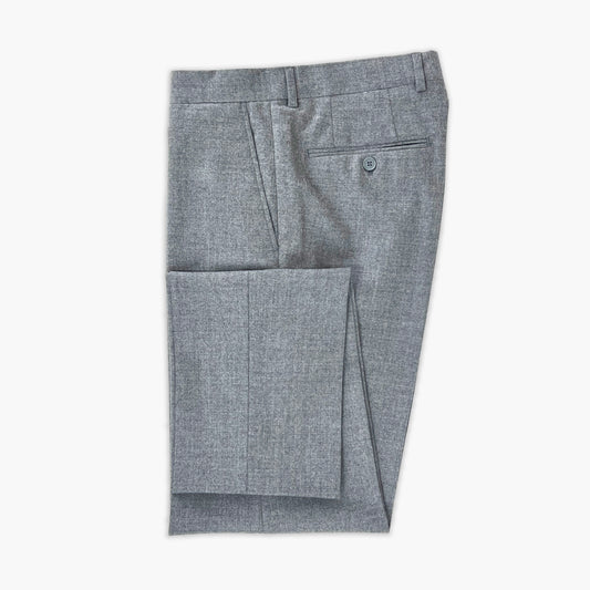 Classic Wool Trousers - Medium Gray