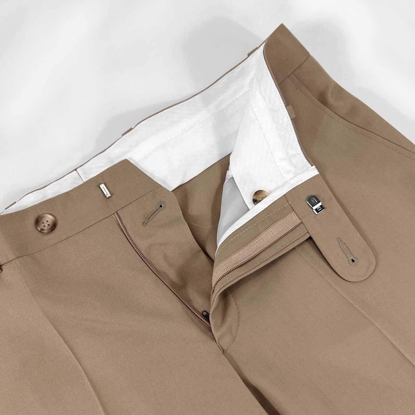 Classic Pants - Dark Beige