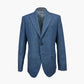 Donegal Tweed Coat - Blue