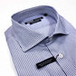 Camisa c/ risca Azul/Branco