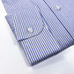 Camisa c/ risca Azul/Branco