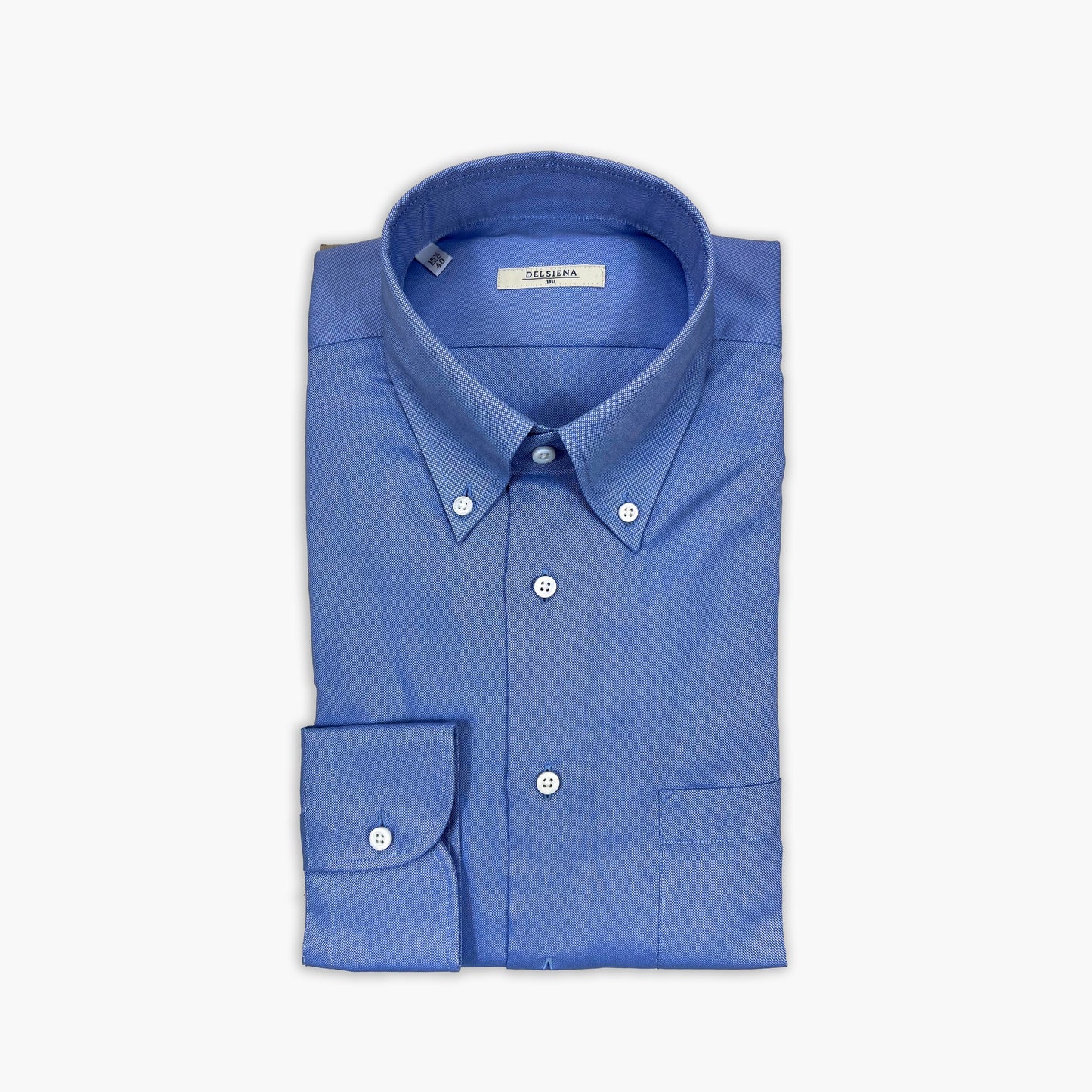 Camisa Oxford Azul Button Down
