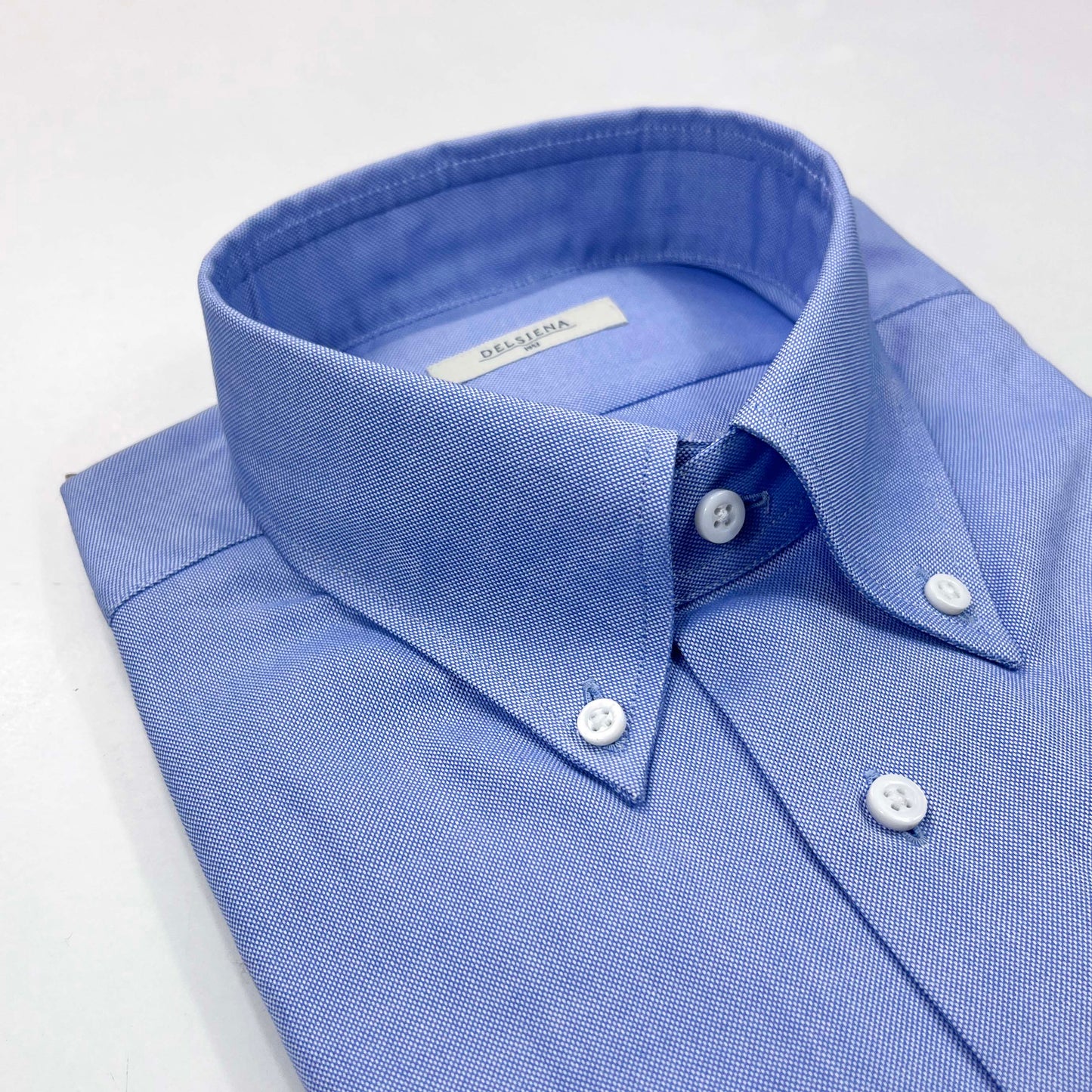 Camisa Oxford Azul Button Down