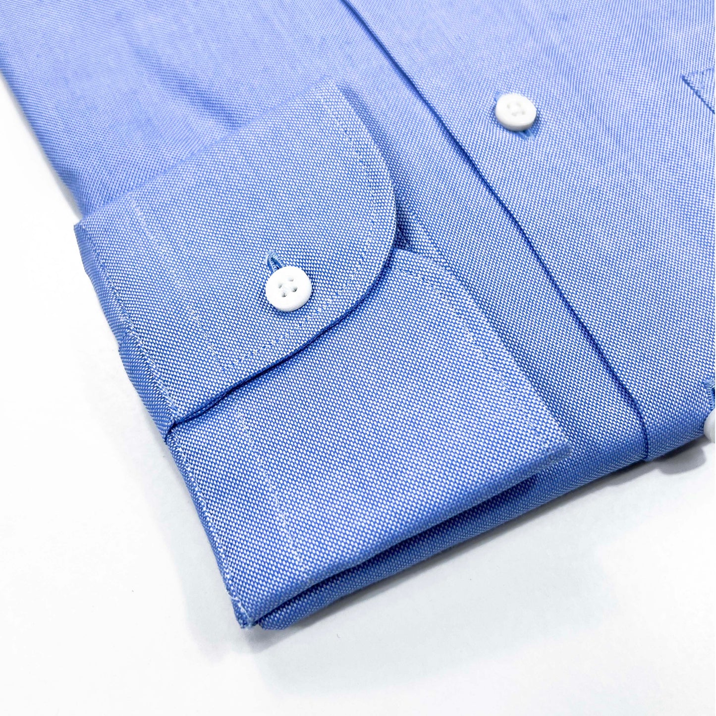 Camisa Oxford Azul Button Down