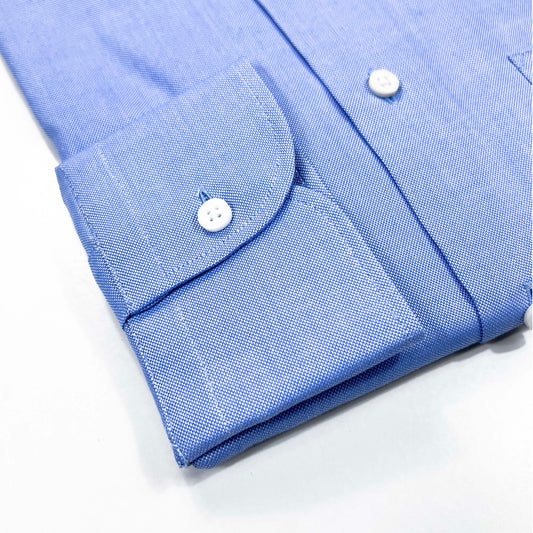 Camisa Oxford c/ Buttom Down - Azul