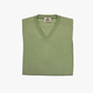 Pullover c/ decote "V" - Verde Água