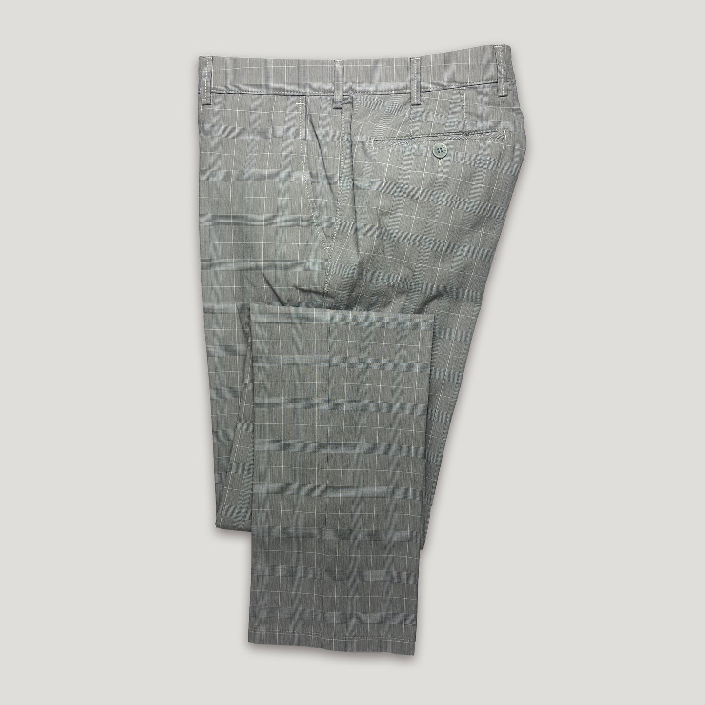 Chino Xadrez Cinza