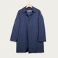 Navy Trench Coat with Detachable Lining