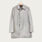 Trench coat with padded lining