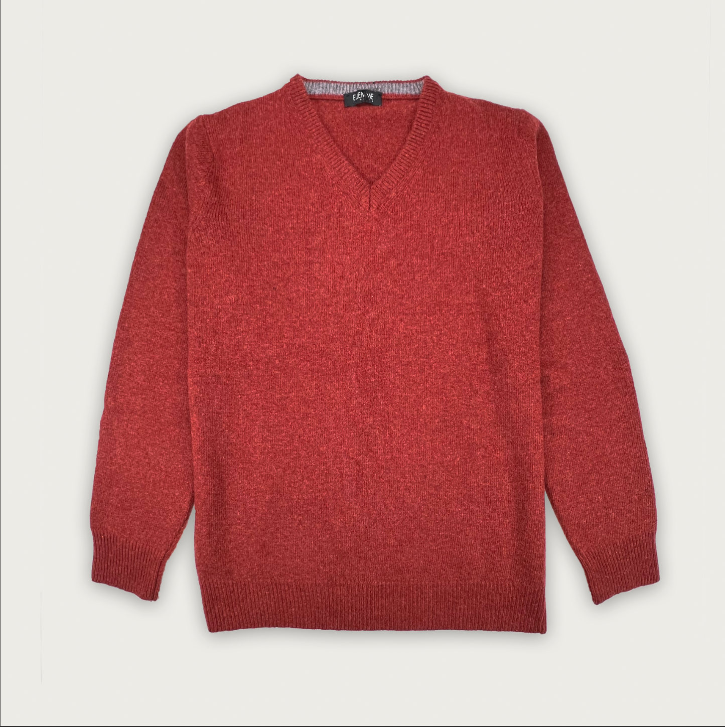 Pullover Terracota - Decote em V