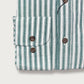 Camisa Listrada Verde / Branco