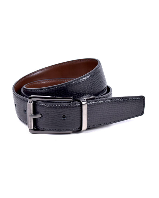 Reversible belt - Black / Brown